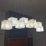 Modern Marble Box Chandelier 4