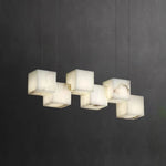 Modern Marble Box Chandelier 9