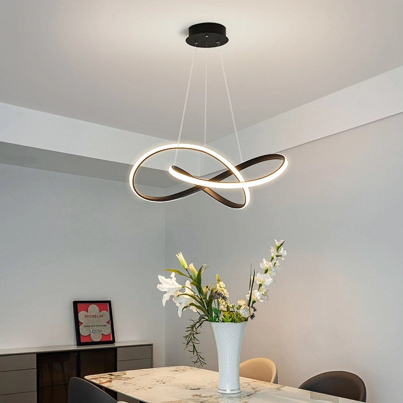 Modern Mobius Pendant Light 2
