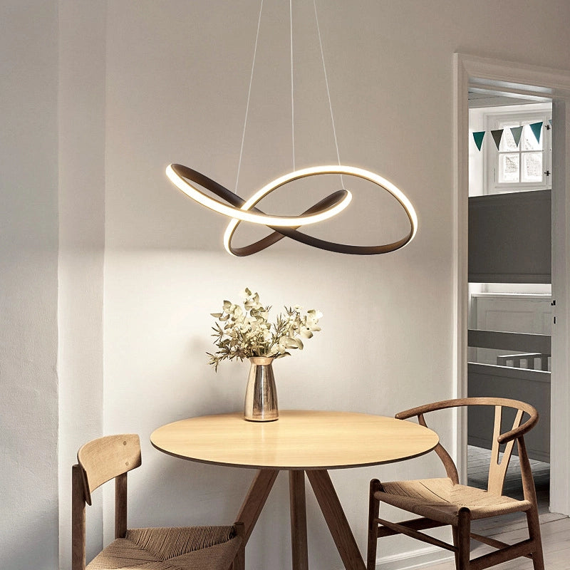 Modern Mobius Pendant Light 5