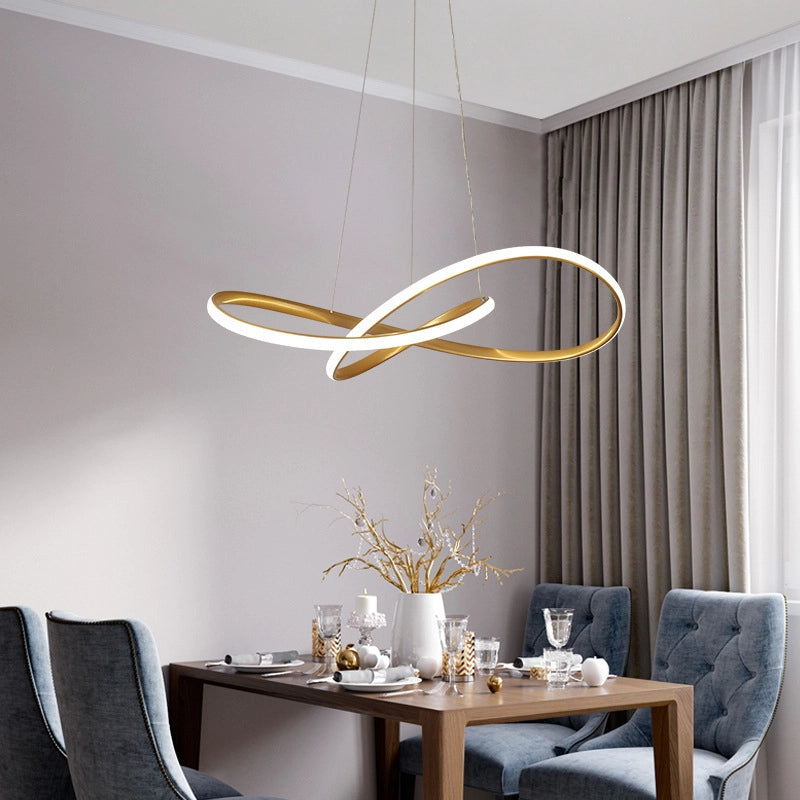 Modern Mobius Pendant Light 8