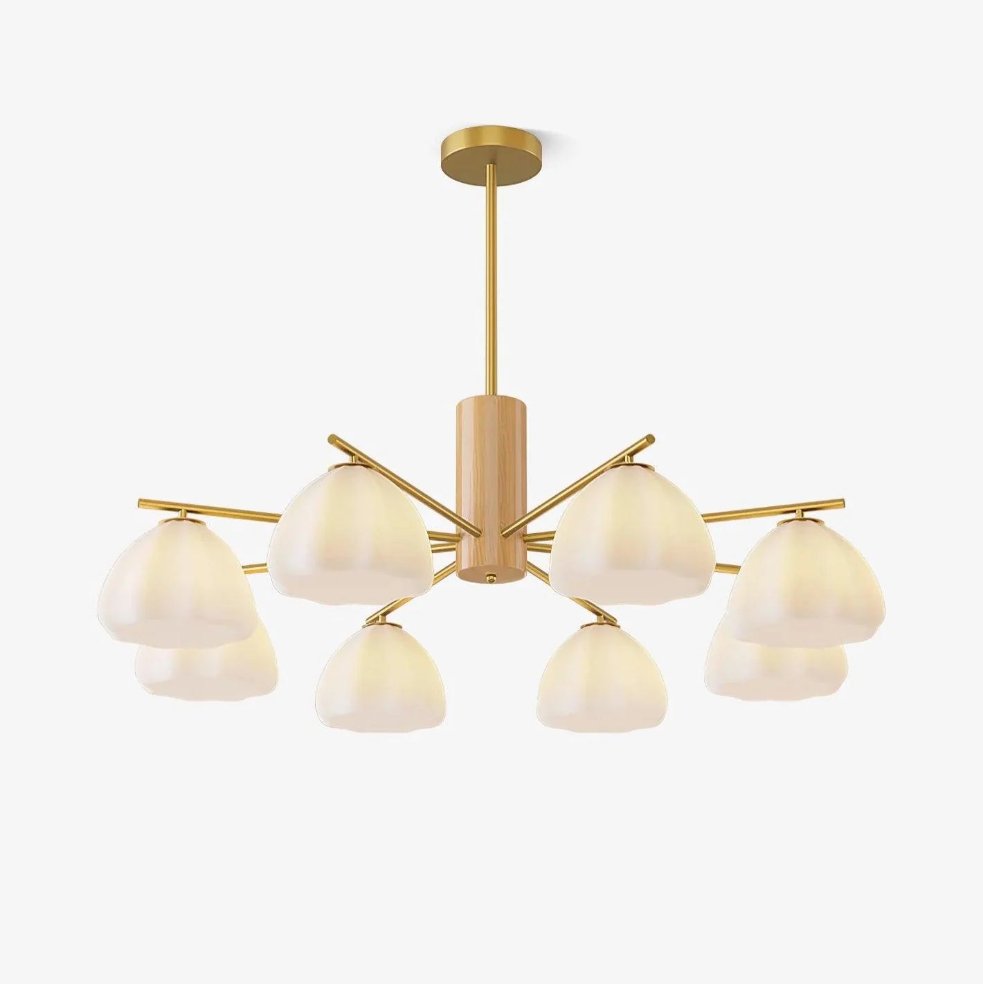 Modern Pastoral Flower Chandelier 16