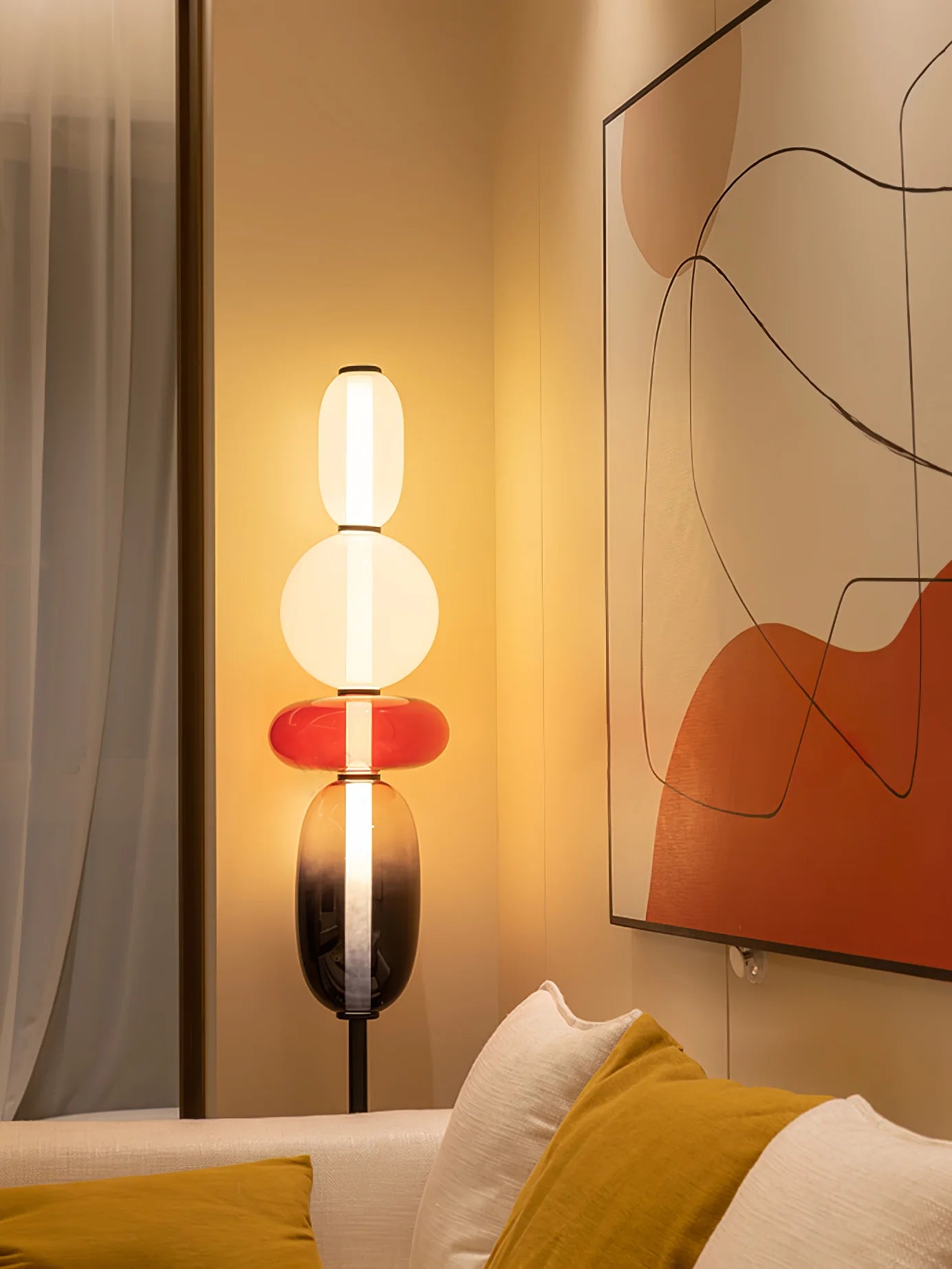 Modern Pebble Floor Lamp 14