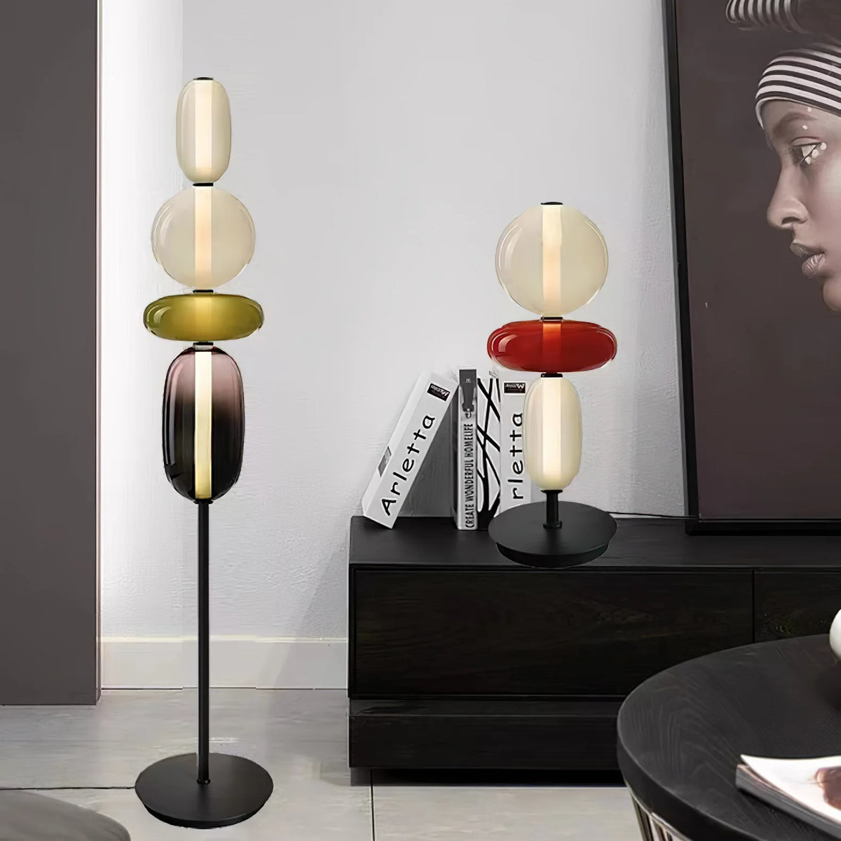 Modern Pebble Floor Lamp 21