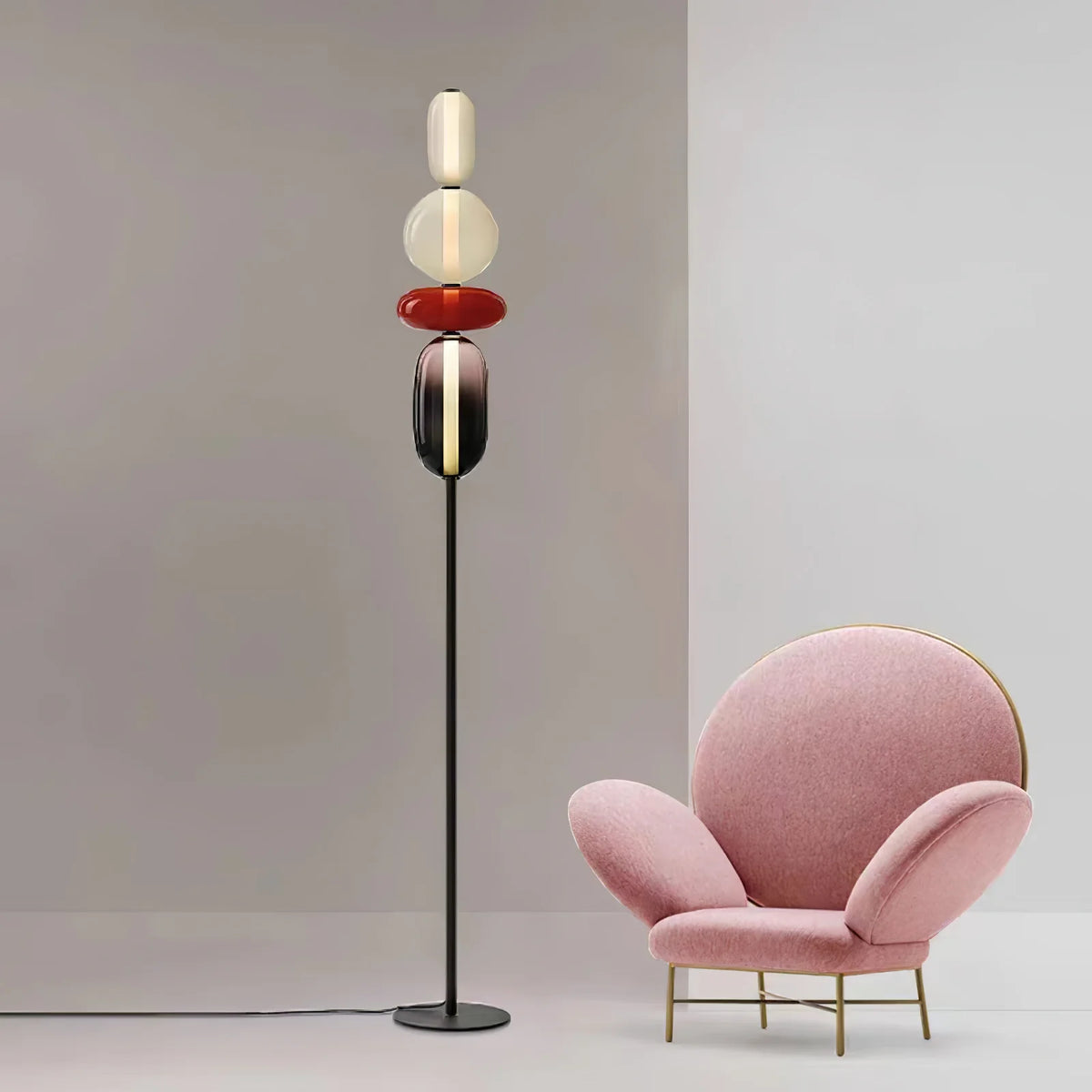 Modern Pebble Floor Lamp 41