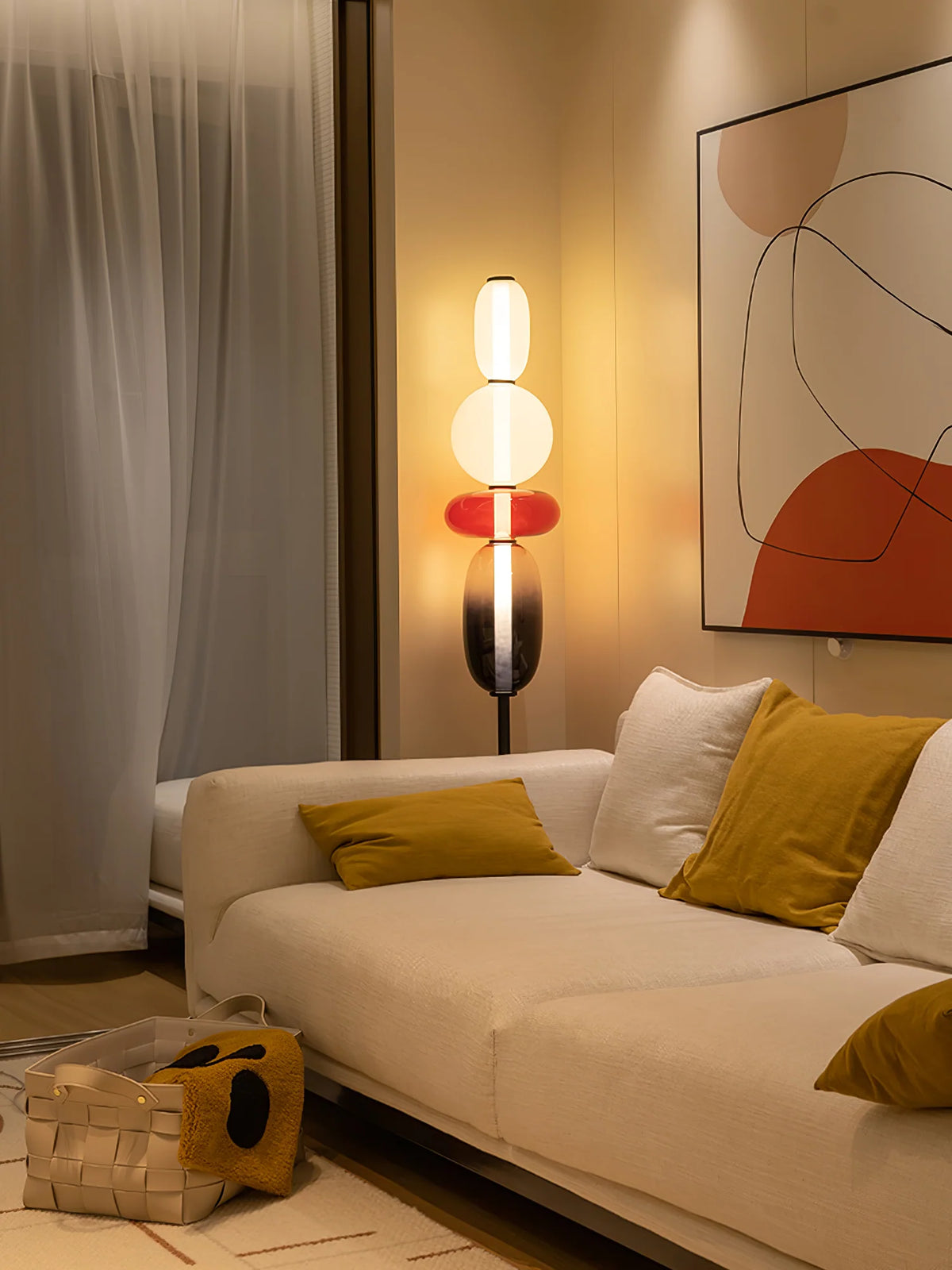 Modern Pebble Floor Lamp 8