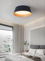 Avant-garde fluted pendant lamp with acrylic plate