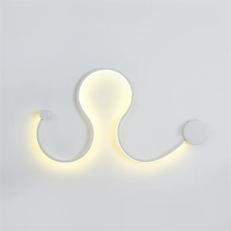 Modern_Serpentine_Wall_Light_B_Type_White