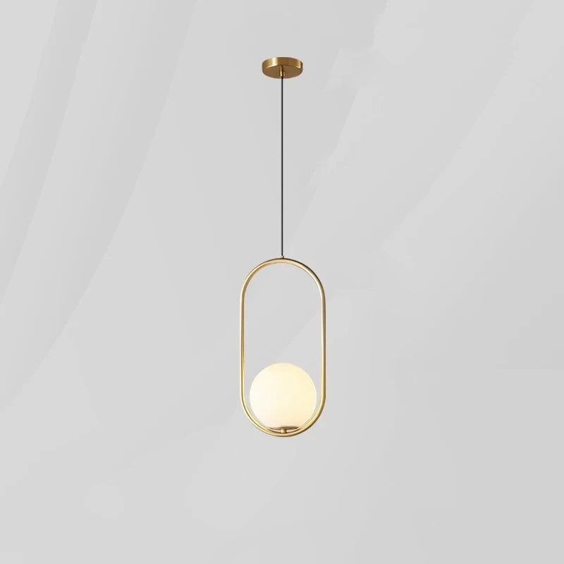 Modern Simple Glass Ball Chandelier 30