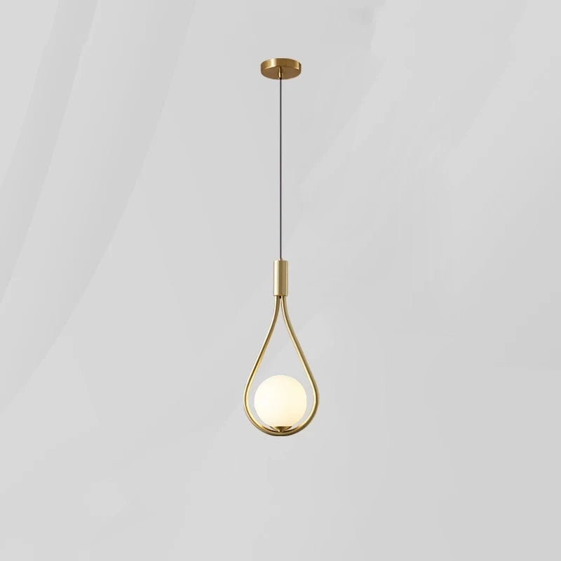 Modern Simple Glass Ball Chandelier 34