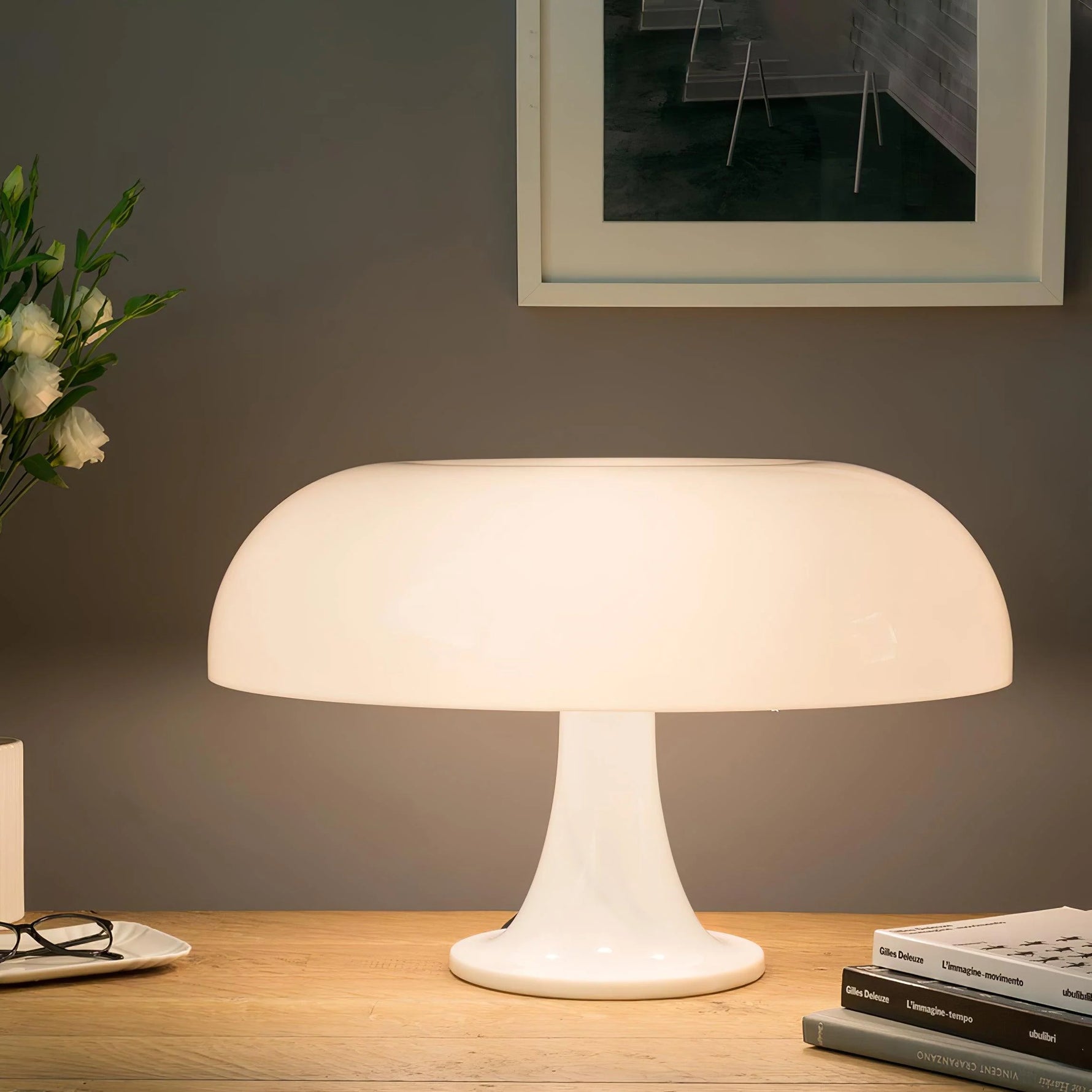 Modern Simple Mushroom Table Lamp 14