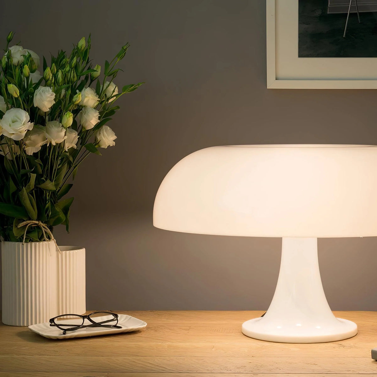 Modern Simple Mushroom Table Lamp 29