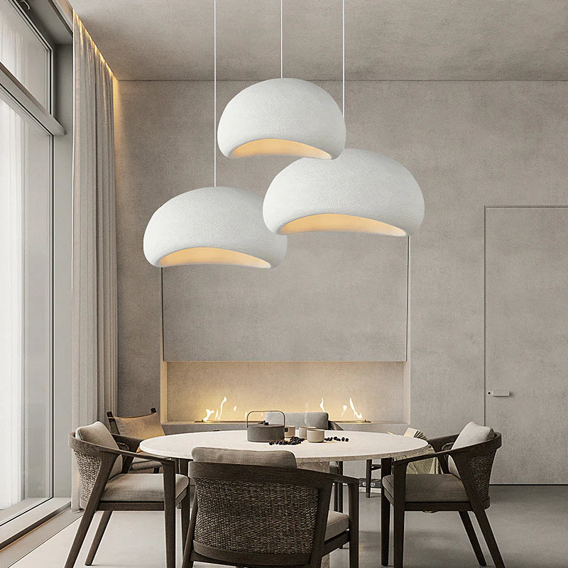 Modern_Wabi_Sabi_Pendant_Light_B_in a cozy room