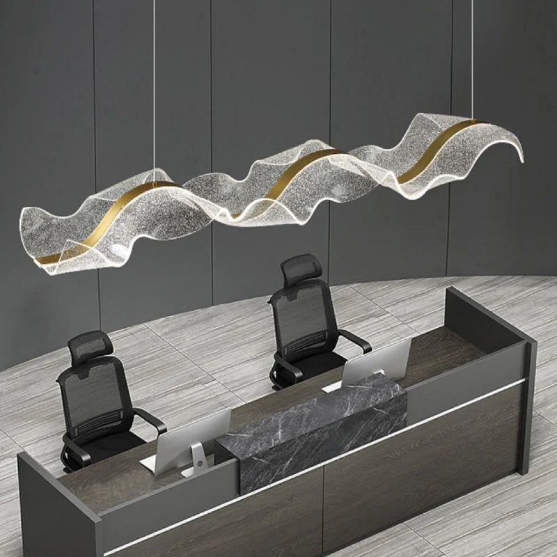 Modern Wavy Chandelier 11