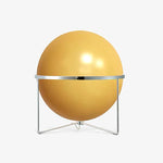 Modern Yellow Round Table Lamp-1