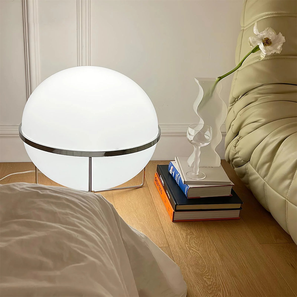 Modern Yellow Round Table Lamp-27