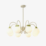 Modern cherry cream chandelier 16