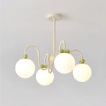 Modern cherry cream chandelier 17