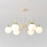 Modern cherry cream chandelier 19