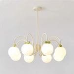 Modern cherry cream chandelier 20