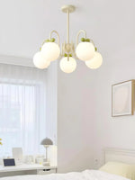 Modern cherry cream chandelier 9