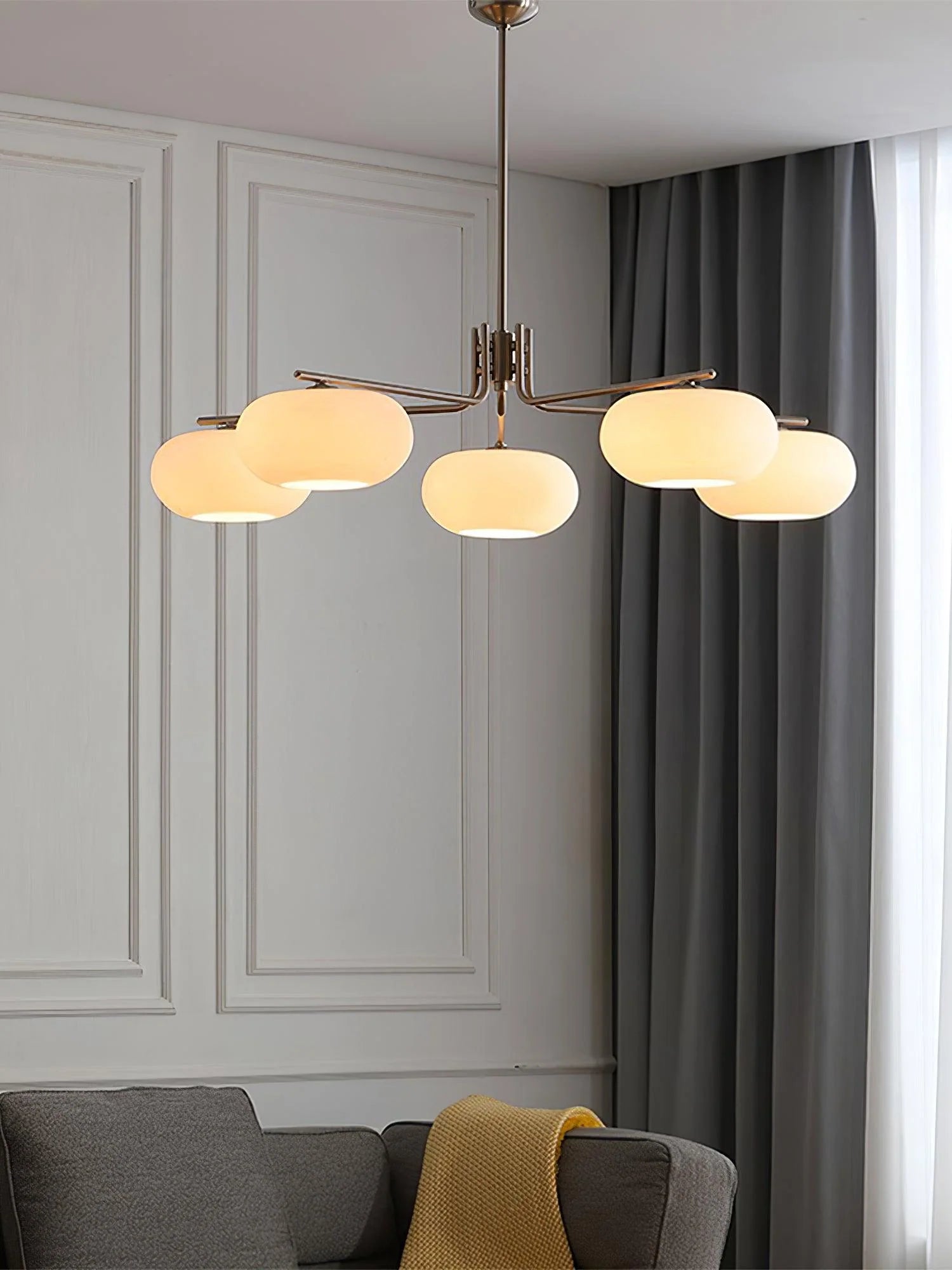 Modern simple multi-head chandelier 10