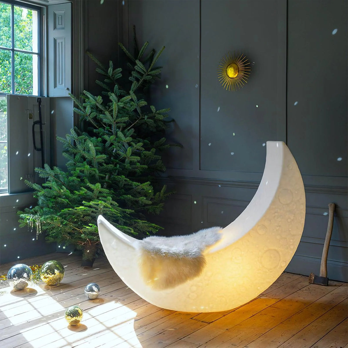 Moon Chair Floor Lamp 26