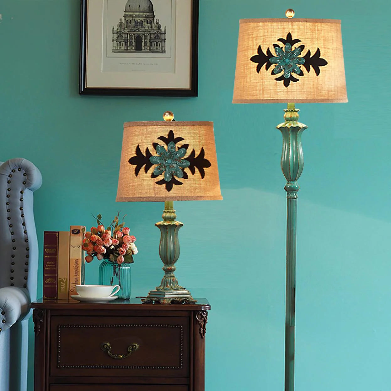 Morning Glory Table Lamp 22