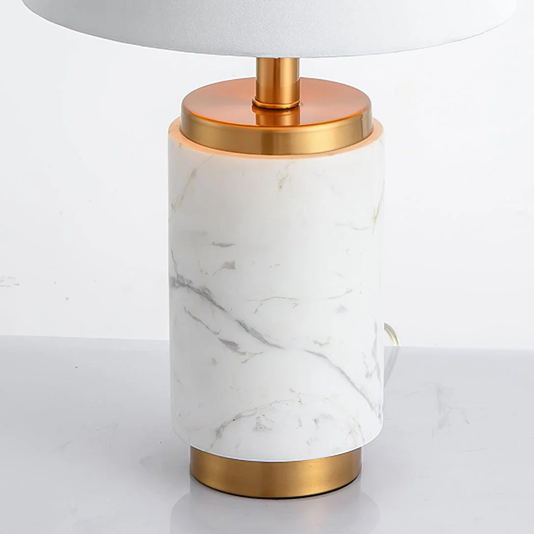 Nightstand Marble Table Lamp 19