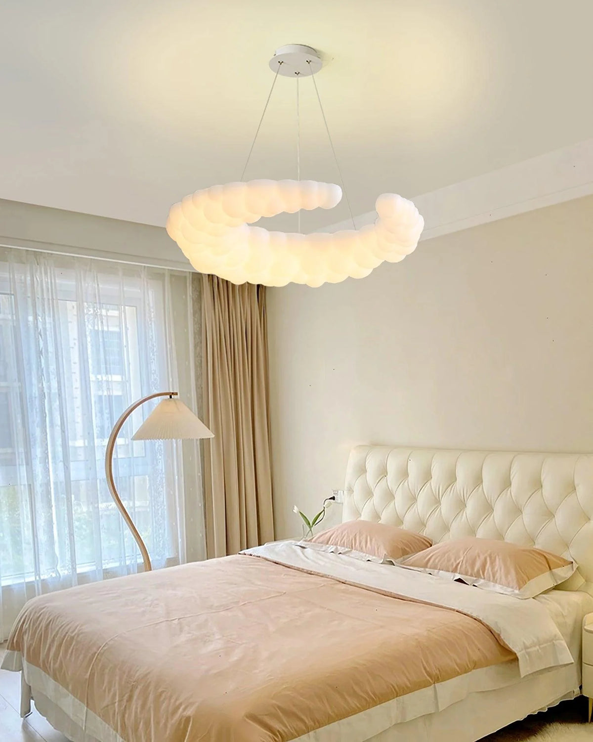 Nordic Cloud Halo LED Chandelier 12