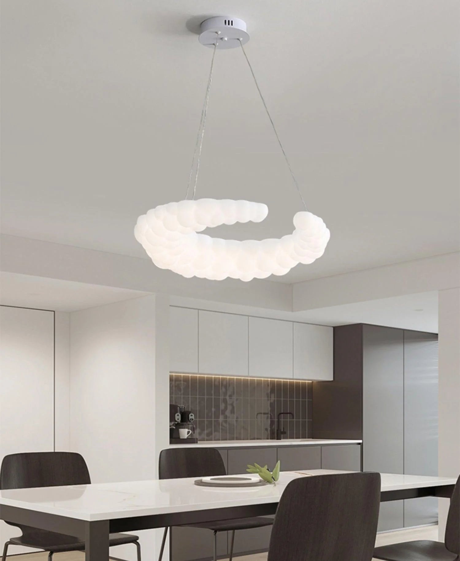 Nordic Cloud Halo LED Chandelier 6