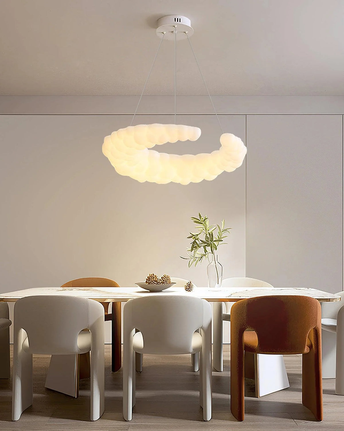 Nordic Cloud Halo LED Chandelier 9