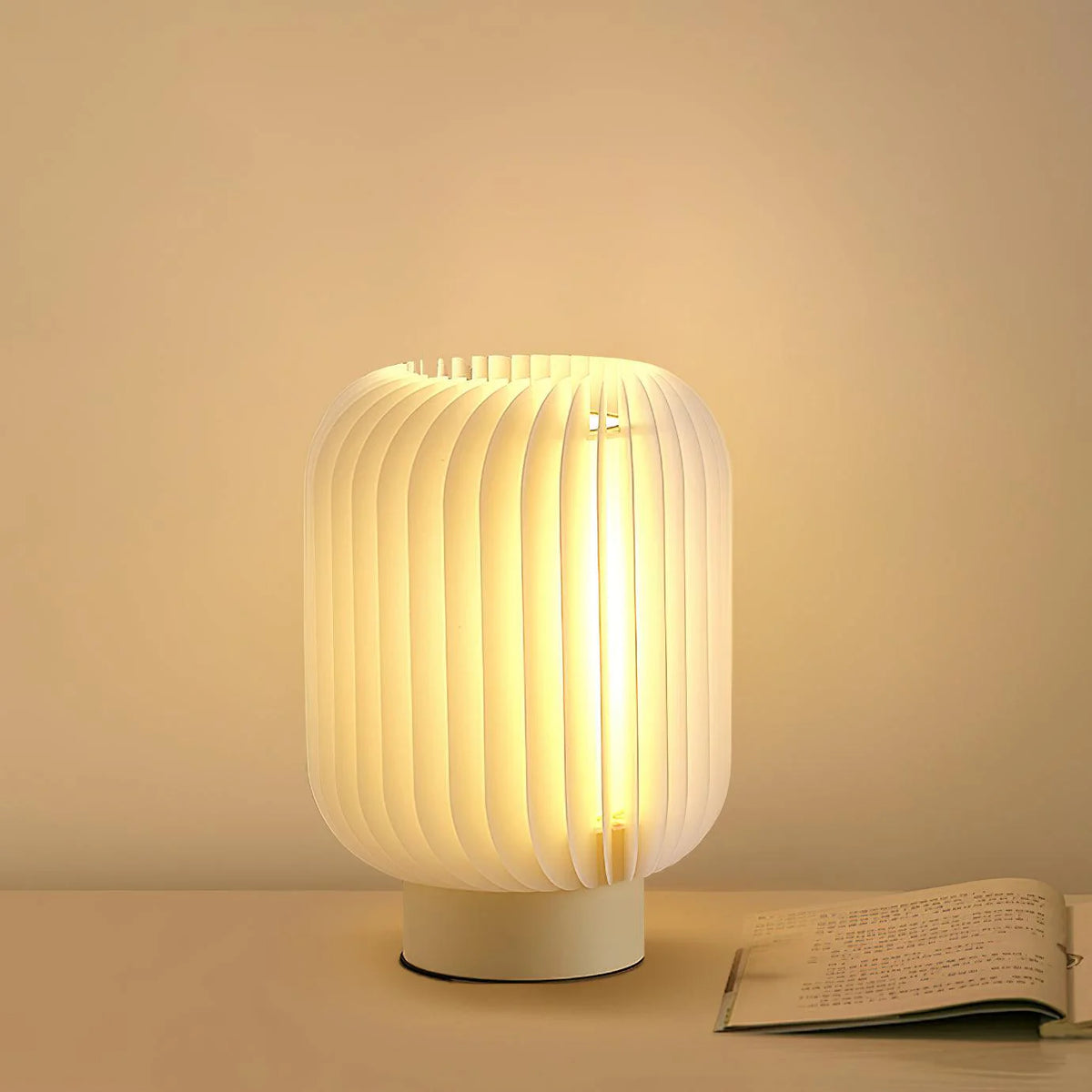 Nordic Cream Wind Table Lamp-13