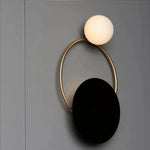 side view of Nordic Metal Wall Sconces