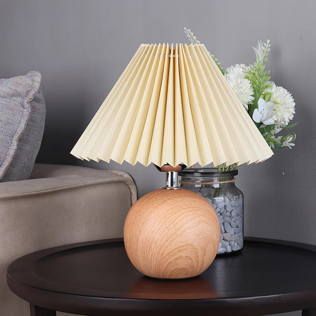 Nordic Pleated Table Lamp 2