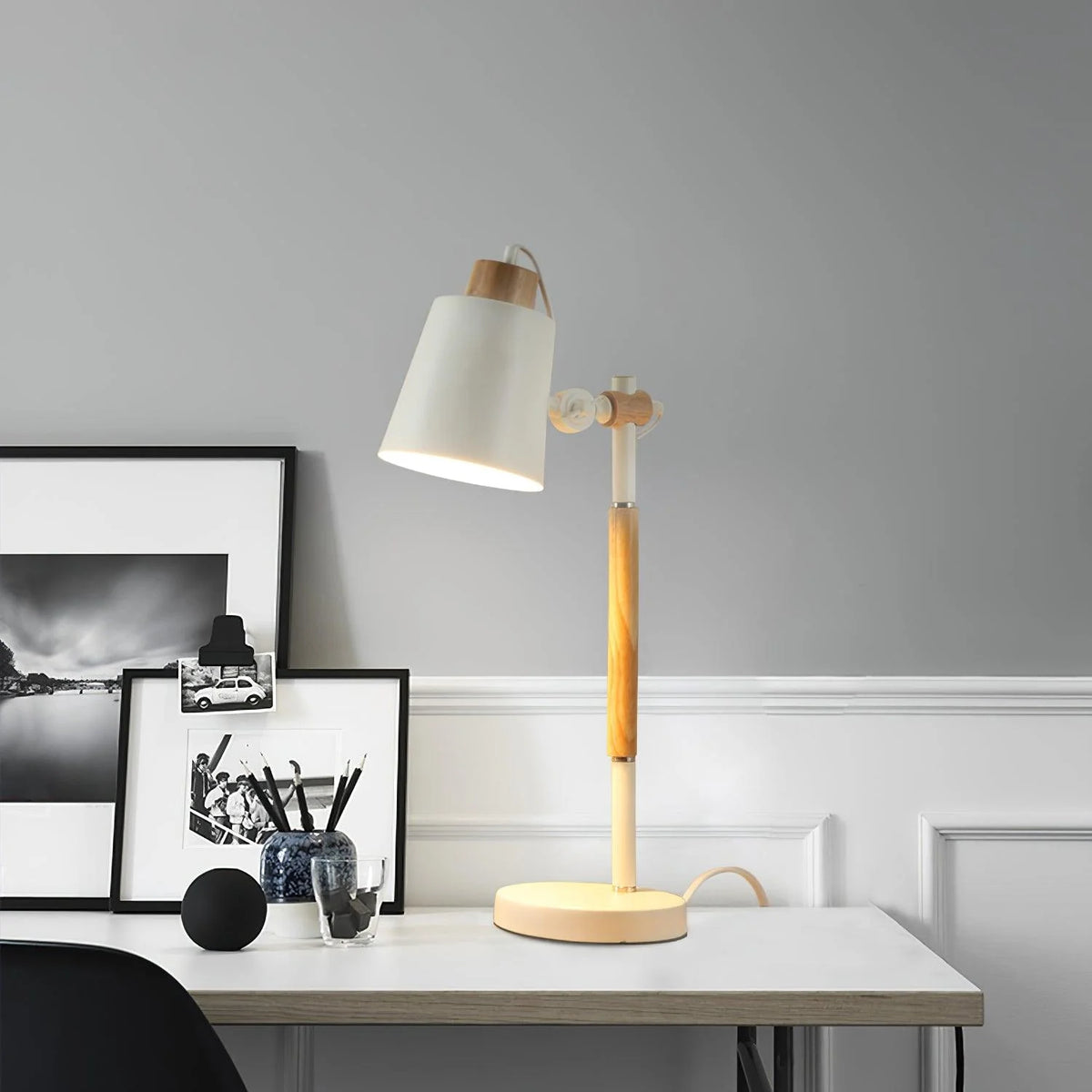 Nordic Wood Table Lamp 10