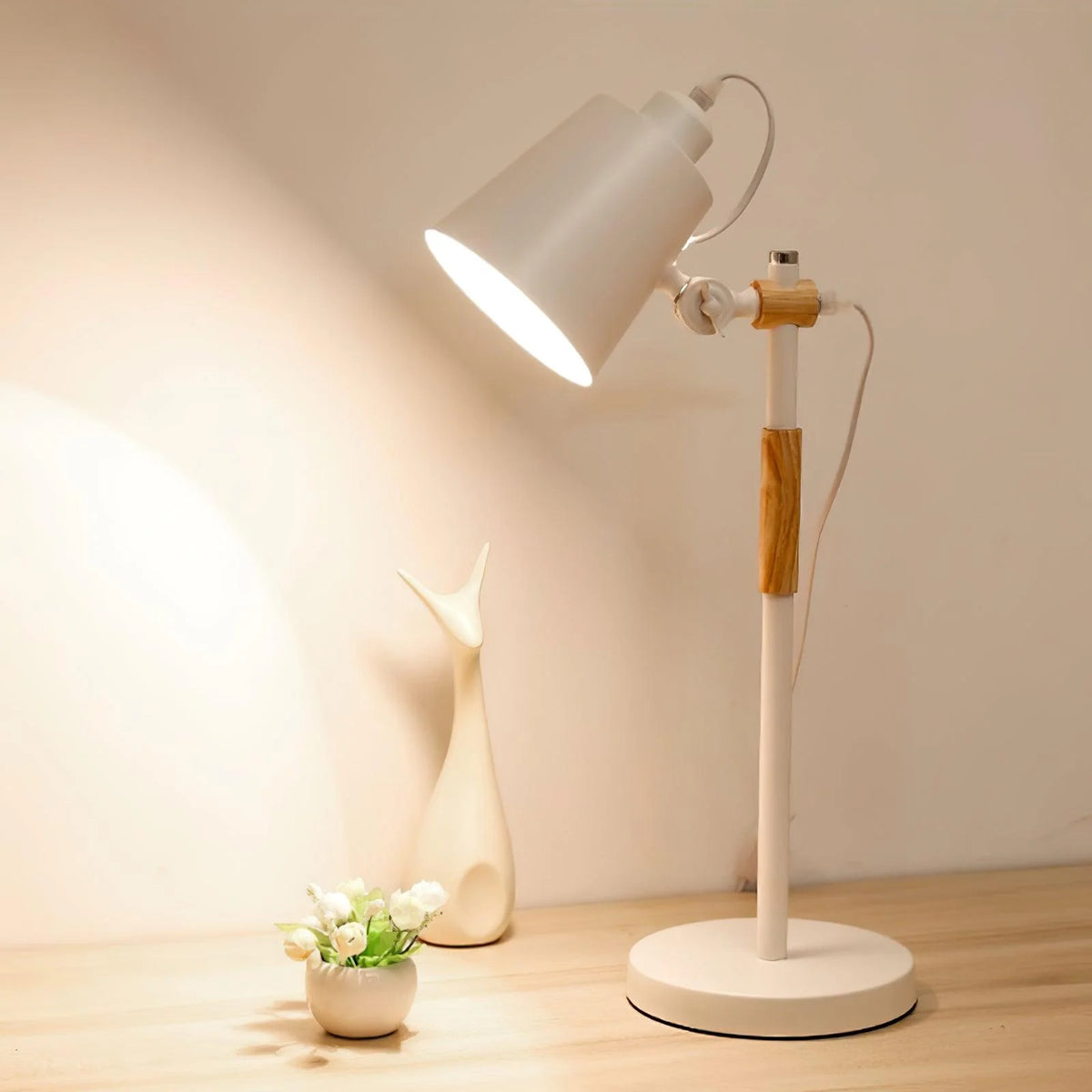 Nordic Wood Table Lamp 11