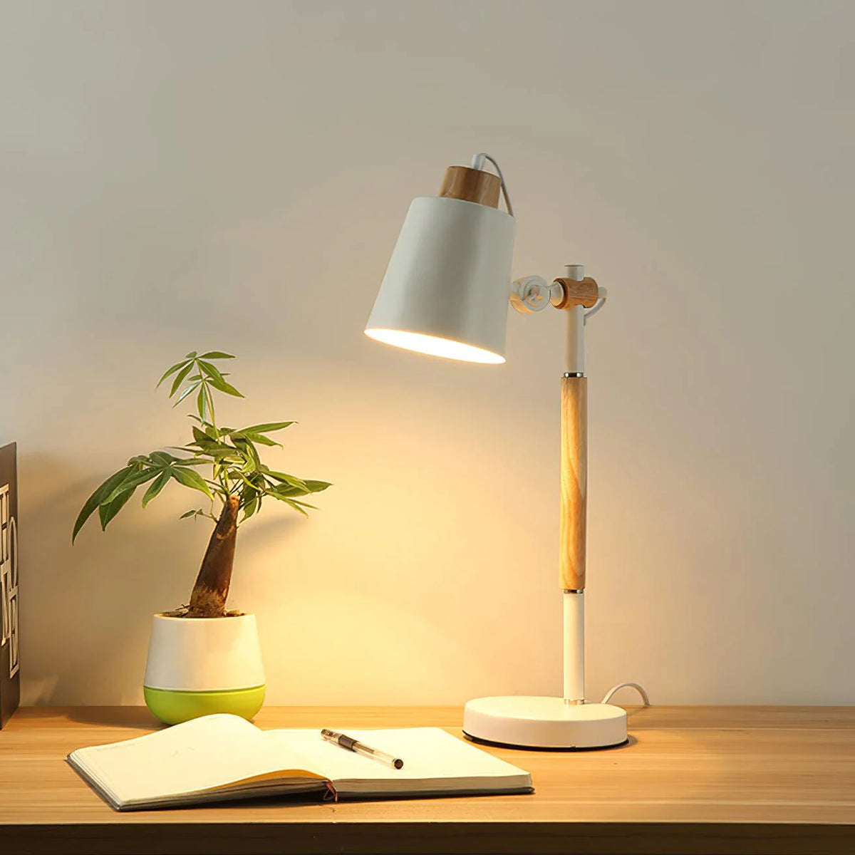 Nordic Wood Table Lamp 5