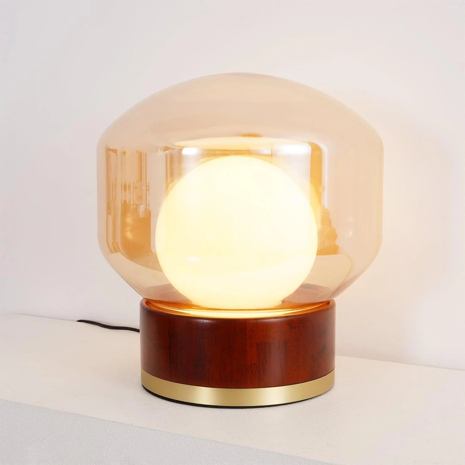 Old-Fashioned Bubble Desk Lamp 17