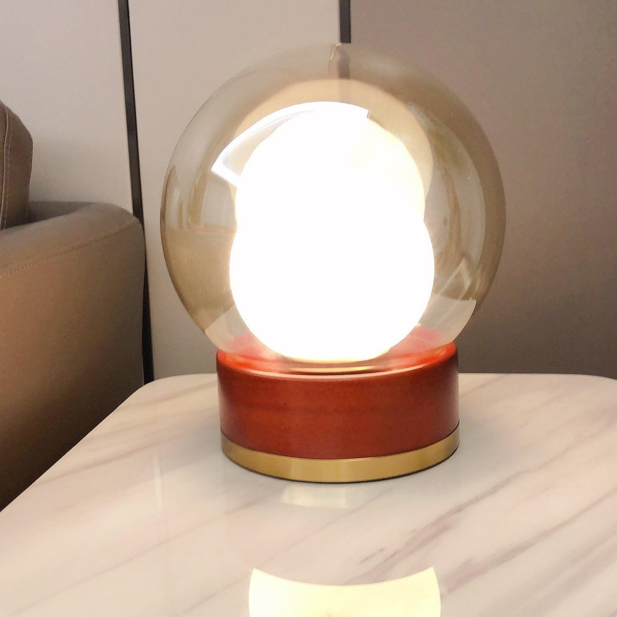 Old-Fashioned Bubble Desk Lamp 35