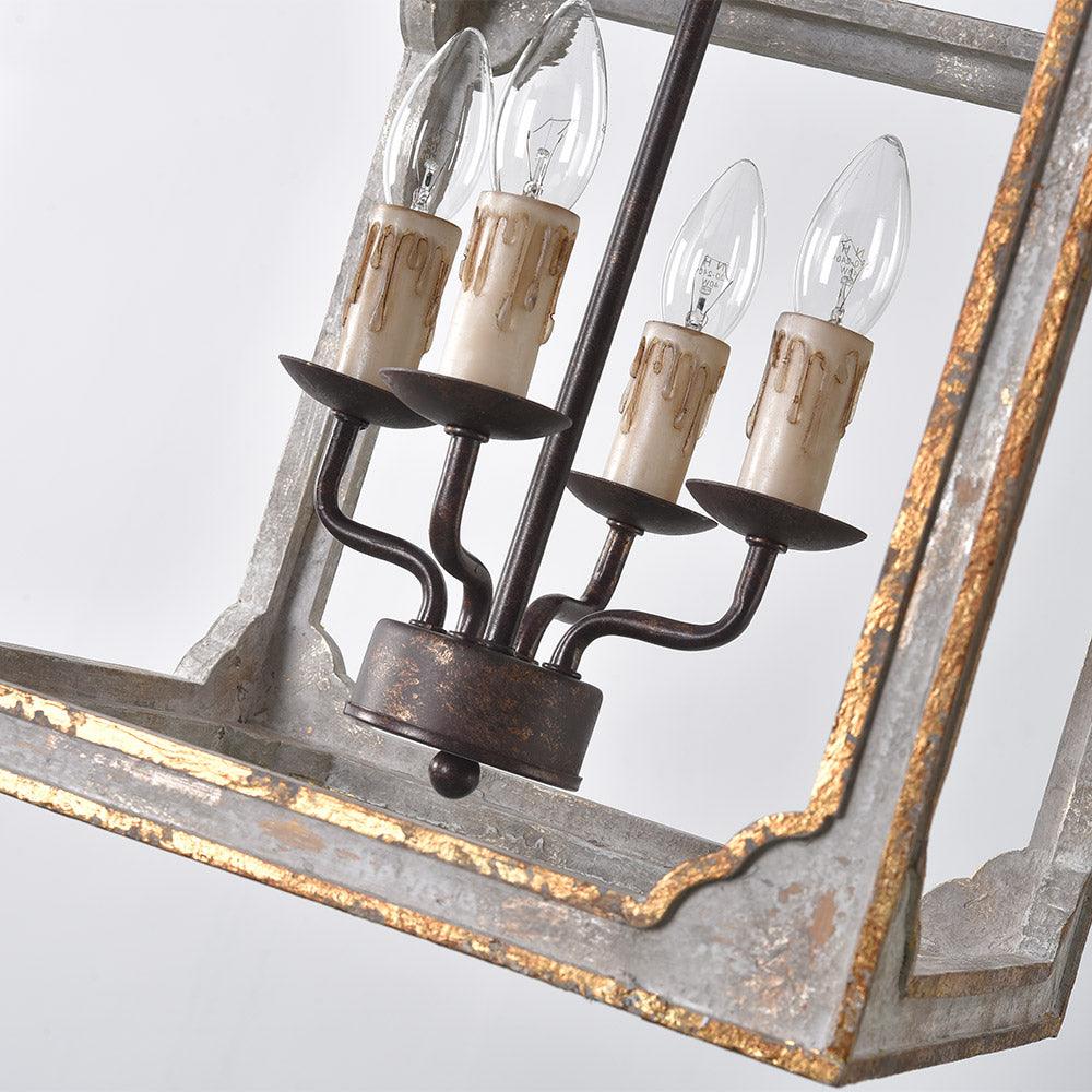 Old-fashioned Lantern Chandelier 15