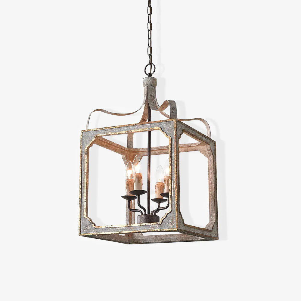 Old-fashioned Lantern Chandelier 17