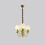 Onyx Glass Chandelier 6