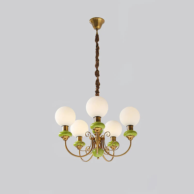 Onyx Glass Chandelier 7