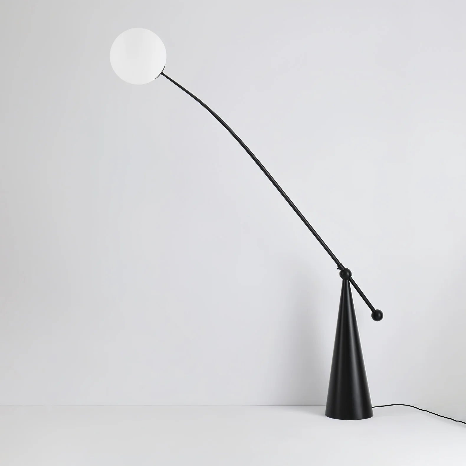 Opal Arc Floor Lamp 18