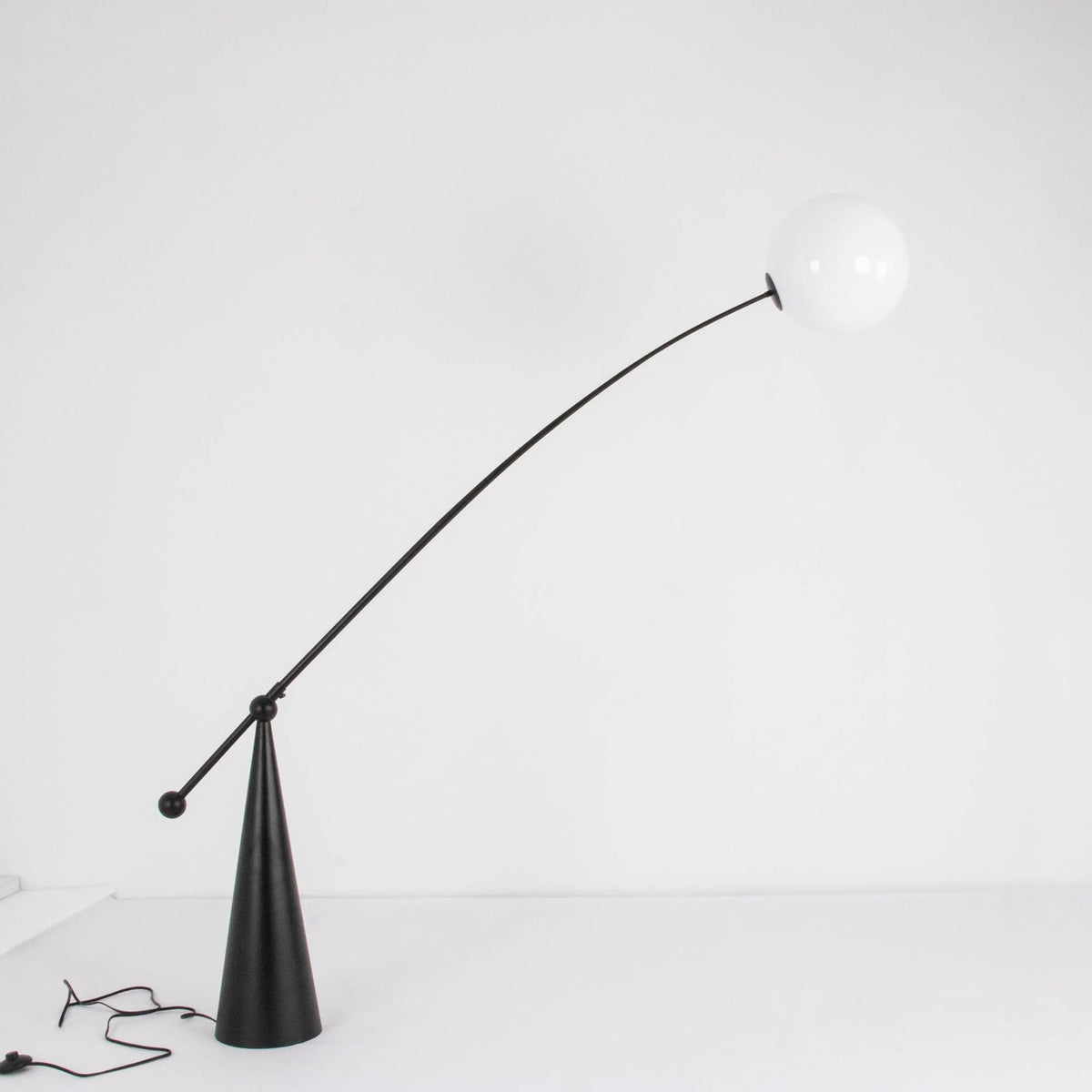 Opal Arc Floor Lamp 20