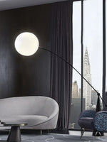 Opal Arc Floor Lamp 21