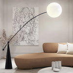 Opal Arc Floor Lamp 26