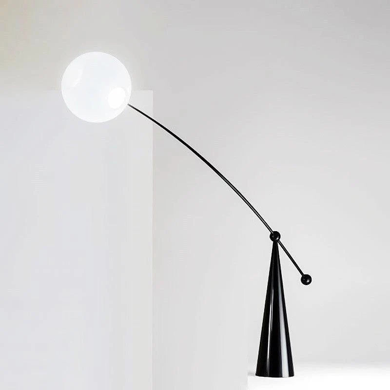 Opal Arc Floor Lamp 3