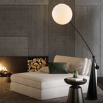 Opal Arc Floor Lamp 5